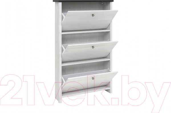 Изображение товара Тумба для обуви Black Red White Порто SFB3B (джанни/сосна ларико)