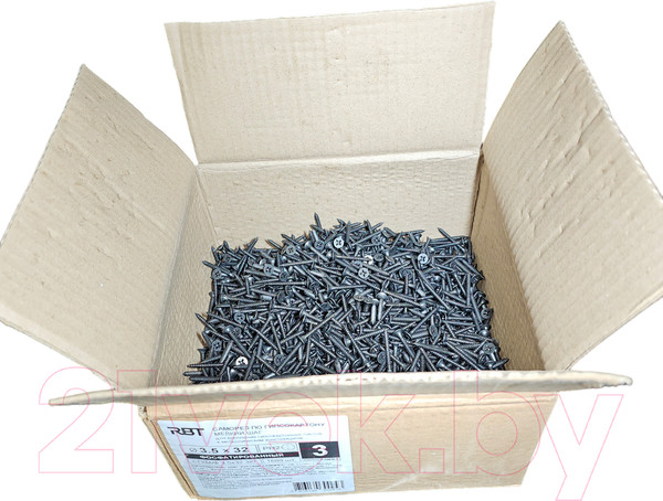 Изображение товара Саморез RBT СГКМ/Ф 3.5x32 мелкий шаг (3кг)