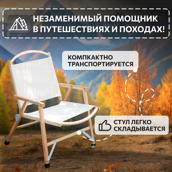 Изображение товара Кресло складное National Tree Company Для кемпинга / WY-5448N