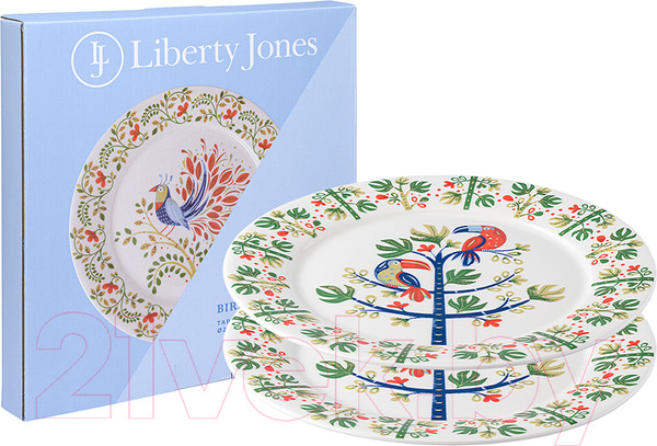 Изображение товара Набор тарелок Liberty Jones Birds of Paradise. Toucan / LJ0000315 (2шт)