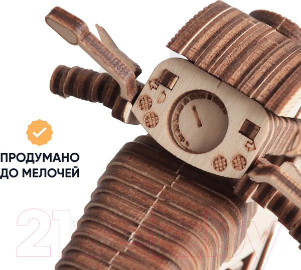 Изображение товара Сборная модель Drovo Мотоцикл Гроза дорог / DR021