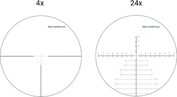 Изображение товара Оптический прицел Vector Optics Continental 4-24x56 SCFF-29