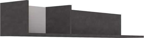 Изображение товара Полка Black Red White Kristoff POL/130 (матера/серый)