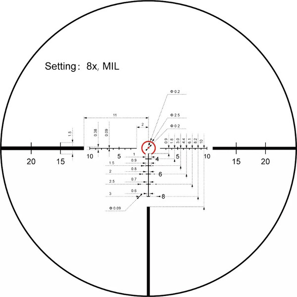 Изображение товара Оптический прицел Vector Optics Continental 1-8x24 SCOC-T37