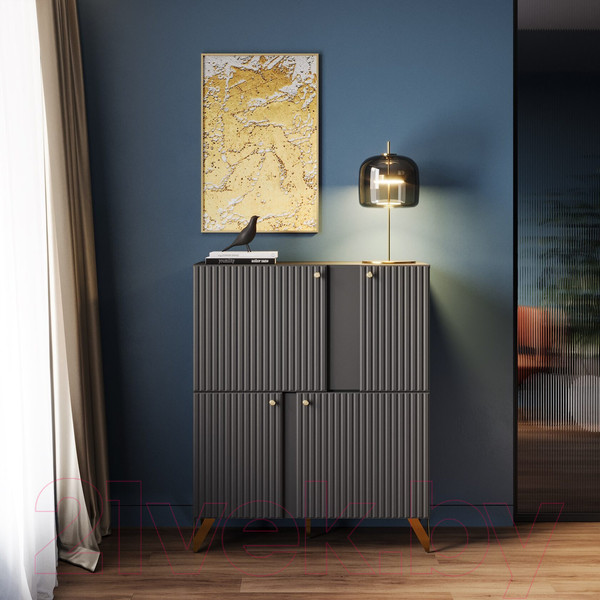 Изображение товара Тумба НК Мебель Reno КД-2 (черный)