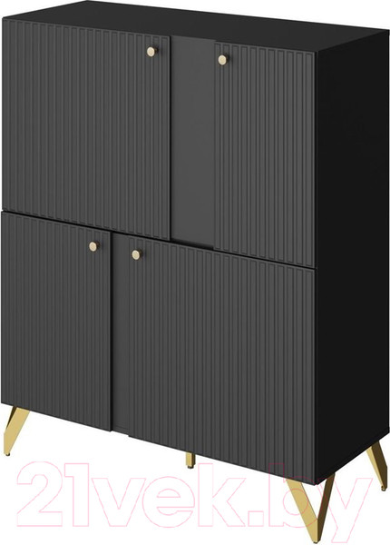 Изображение товара Тумба НК Мебель Reno КД-2 (черный)