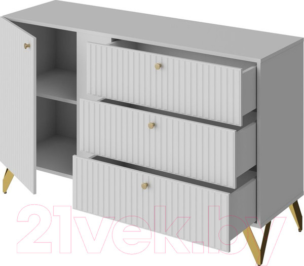 Изображение товара Тумба НК Мебель Reno КД-3 (белый)