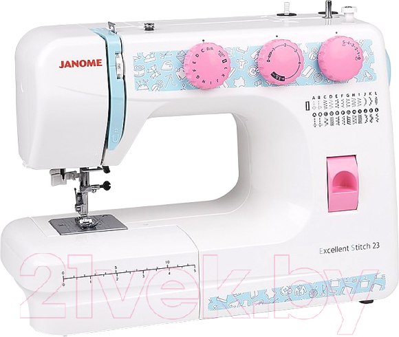 Изображение товара Швейная машина Janome Excellent Stitch 23 (белый)