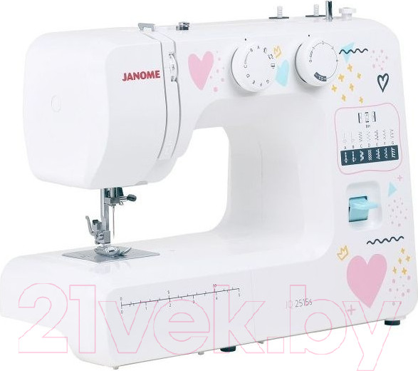 Изображение товара Швейная машина Janome JQ 2515S (белый)
