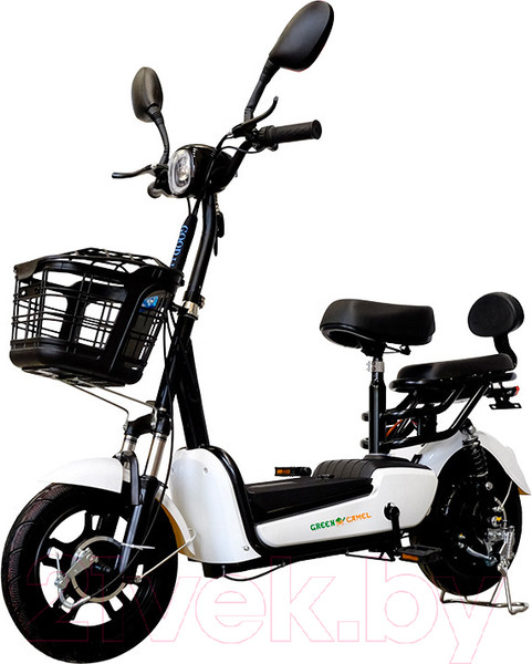 Изображение товара Электроскутер Green Camel Тайфун 400 48V 12Ah 400W (белый)