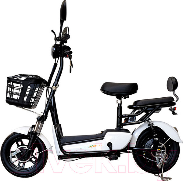 Изображение товара Электроскутер Green Camel Тайфун 400 48V 12Ah 400W (белый)