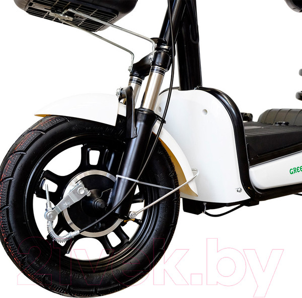 Изображение товара Электроскутер Green Camel Тайфун 400 48V 12Ah 400W (белый)
