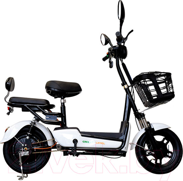 Изображение товара Электроскутер Green Camel Тайфун 400 48V 12Ah 400W (белый)