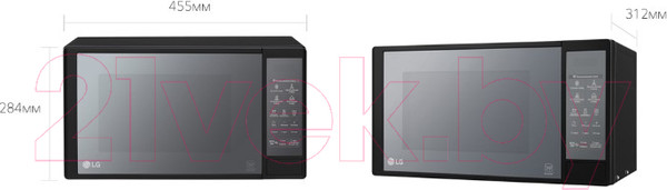 Изображение товара Микроволновая печь LG MS2042DARB