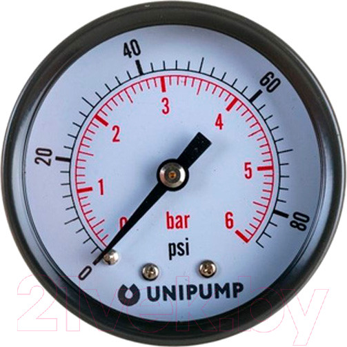 Изображение товара Манометр сантехнический Unipump Аксиальный 43989