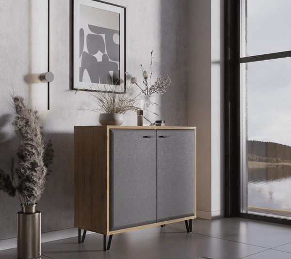 Изображение товара Тумба Black Red White Grace KOM2D (дуб наварра)