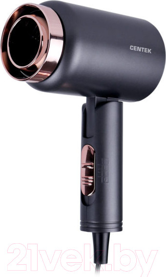 Изображение товара Компактный фен Centek CT-2202 (серый)