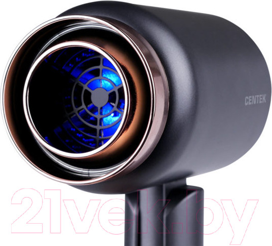Изображение товара Компактный фен Centek CT-2202 (серый)