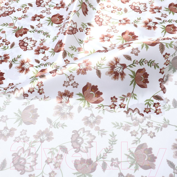 Изображение товара Скатерть Доляна Red flowers 145x300 / 10389107