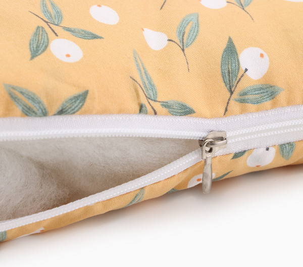 Изображение товара Подушка на стул Этель Цветы / 10401975 (40х40, желтый)