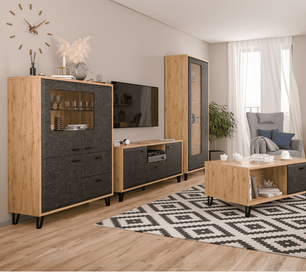 Изображение товара Тумба Black Red White Grace KOM2W1D2S (дуб наварра)