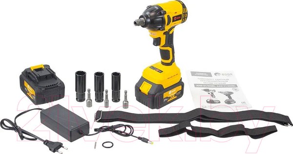 Изображение товара Аккумуляторный гайковерт Edon AAW-21 / 300BL
