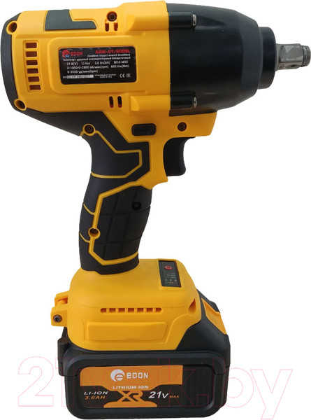 Изображение товара Аккумуляторный гайковерт Edon AAW-21 / 600BL