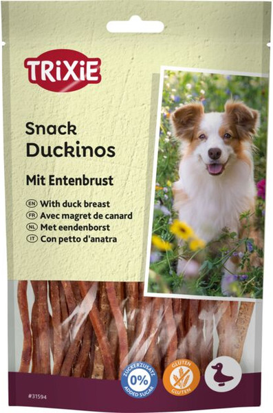 Изображение товара Лакомство для собак Trixie Premio Duckinos соломка с утиной грудкой (80г)