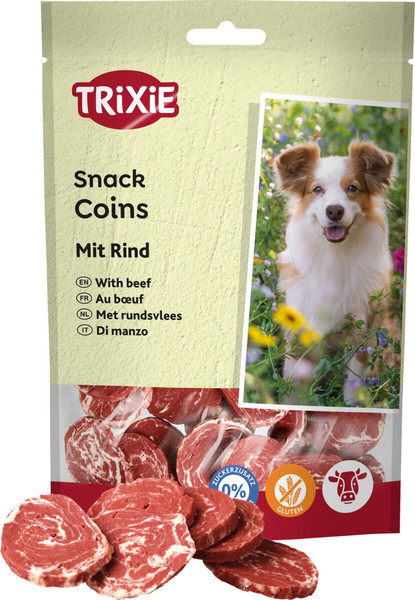 Изображение товара Лакомство для собак Trixie Premio монетки из говядины (100г)
