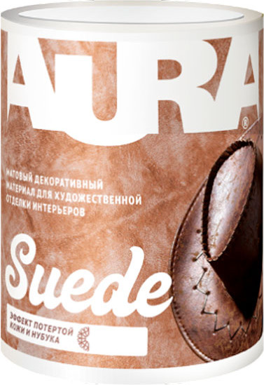 Изображение товара Штукатурка готовая декоративная Aura Dekor Suede (1кг)