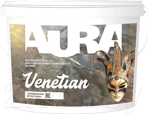 Изображение товара Штукатурка готовая декоративная Aura Dekor Venetian (4кг)