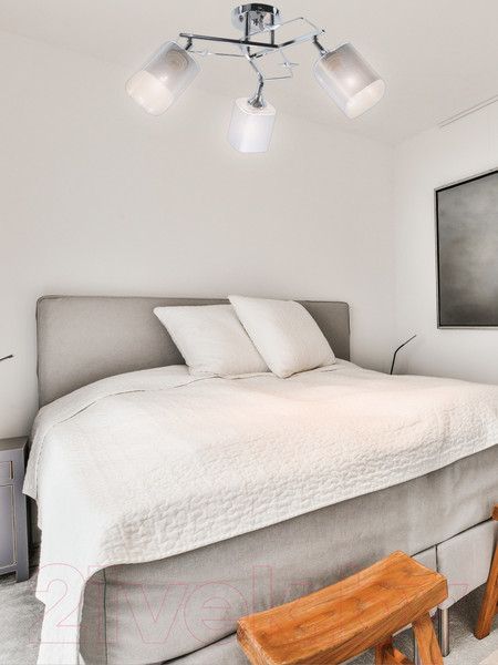 Изображение товара Люстра Aitin-Pro НПБ 02-3x60-101 / 6058/3 (хром)