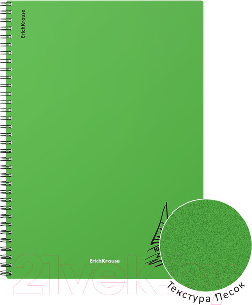 Изображение товара Тетрадь Erich Krause Motion / 61975 (80л, зеленый)