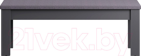 Изображение товара Скамья Black Red White Jasmin LAK (графит)