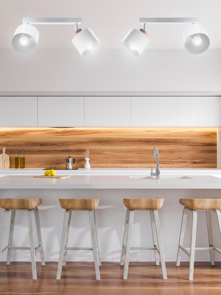 Изображение товара Спот Aitin-Pro НПБ 02-2x60-102 / 8825/2 (медный/белый)