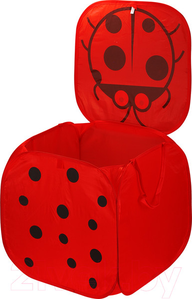 Изображение товара Корзина No Brand Божья коровка / КДИ-2722 (красный)