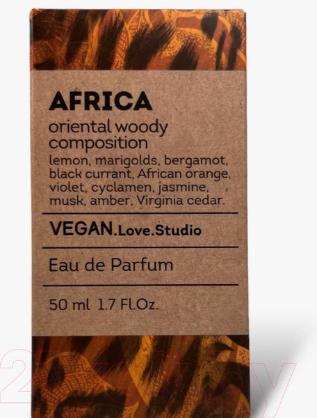 Изображение товара Парфюмерная вода Delta Parfum Vegan Love Studio Africa (50мл)