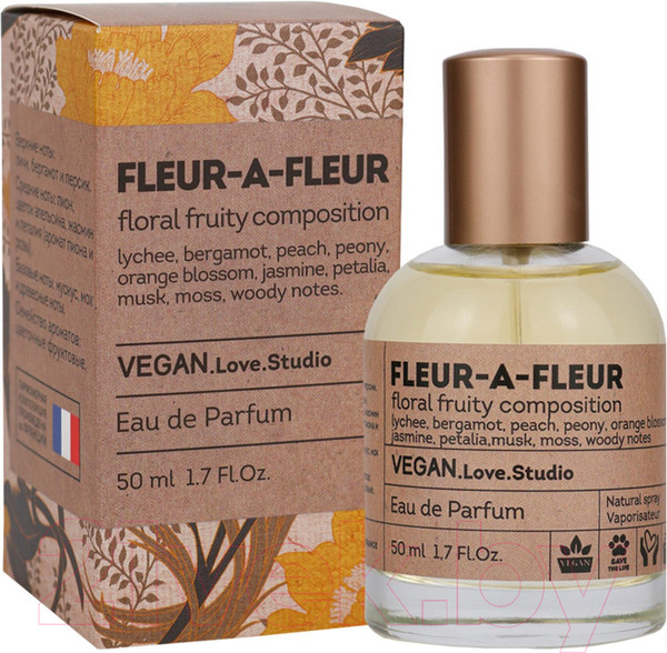 Изображение товара Парфюмерная вода Delta Parfum Vegan Love Studio Fleur-a-Fleur (50мл)