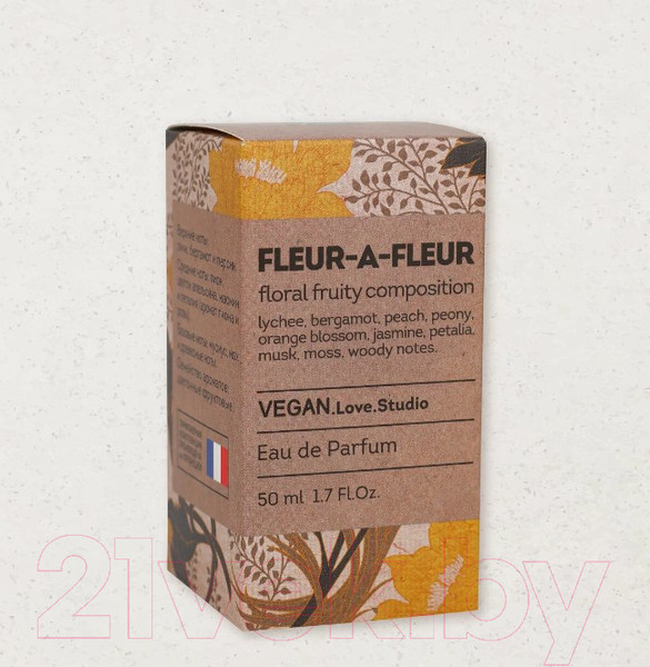 Изображение товара Парфюмерная вода Delta Parfum Vegan Love Studio Fleur-a-Fleur (50мл)