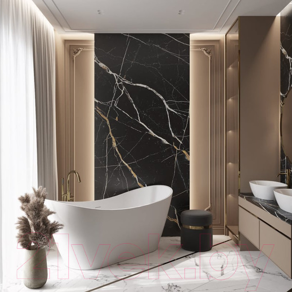 Изображение товара Ванна акриловая Teymi Ellie 170x80x73 / T130115 (белый матовый)