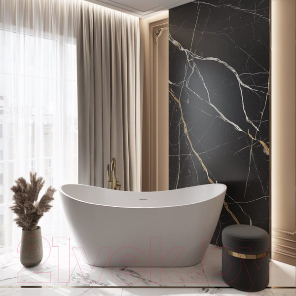 Изображение товара Ванна акриловая Teymi Ellie 170x80x73 / T130115 (белый матовый)