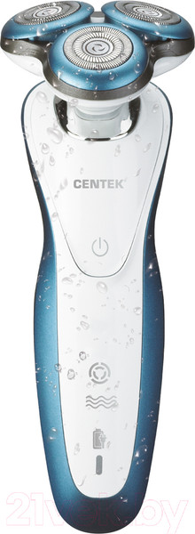 Изображение товара Электробритва Centek CT-2163 (белый/синий)