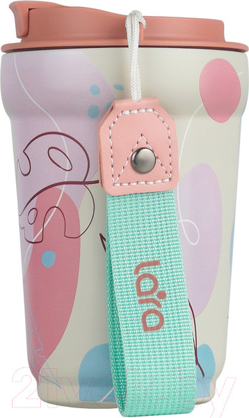 Изображение товара Термокружка Lara LR04-28 (листья)