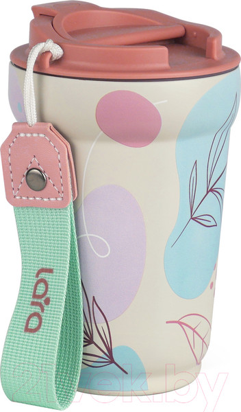 Изображение товара Термокружка Lara LR04-28 (листья)