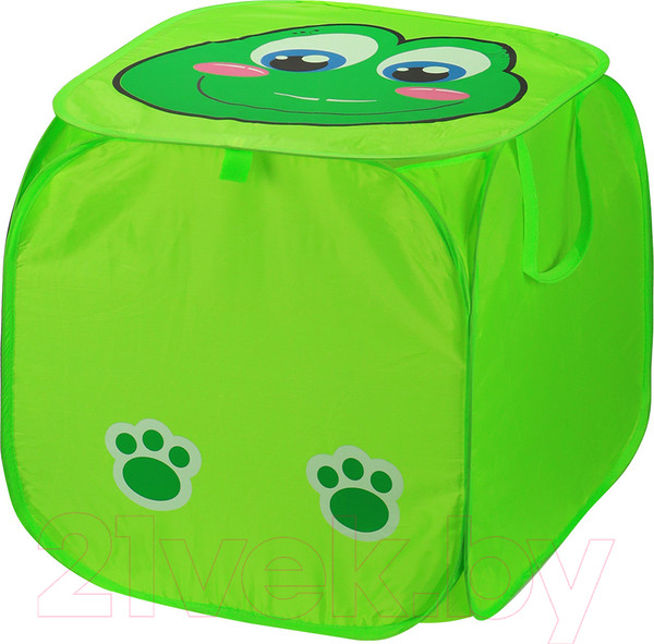 Изображение товара Корзина No Brand Лягушонок / КДИ-2721 (зеленый)