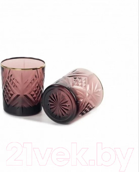 Изображение товара Набор стаканов Luminarc Зальцбург Лилак Голд O0432 (2шт)