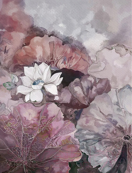 Изображение товара Фотообои листовые Citydecor Blossom 4 (200x260см)