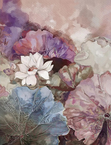 Изображение товара Фотообои листовые Citydecor Blossom 6 (200x260см)