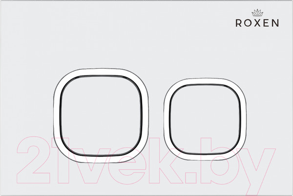 Изображение товара Унитаз приставной с инсталляцией Roxen Attach 966929