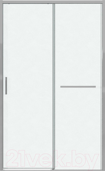 Изображение товара Душевая дверь Grossman Style 130x195 / 100.K33.05.130.10.02 (хром,стекло шиншилла)